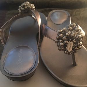 Silver Sandals